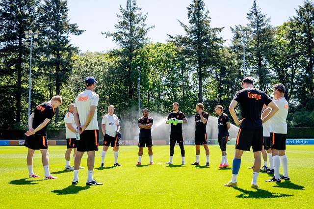 Seleção da Holanda se prepara para a Copa do Mundo de 2026