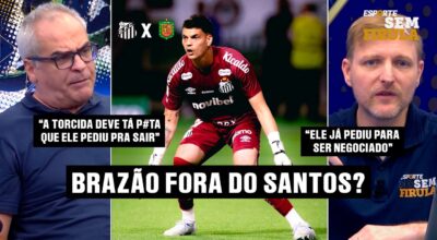 BRAZÃO DE SAÍDA? A VERDADE POR TRÁS DA REUNIÃO QUE PAROU O SANTOS HOJE!