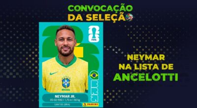E NEYMAR FOI MESMO CONVOCADO PARA A COPA 2026