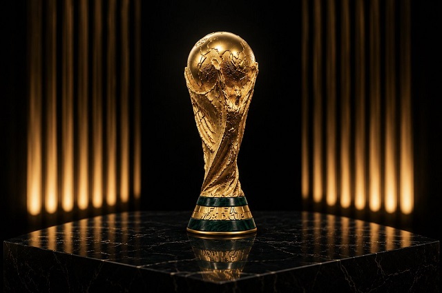 Taça da Copa do Mundo é feita de ouro e malaquita e pesa mais de 6 quilos