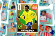 Vinícius Jr é destaque entre as figurinhas raras da Copa 2026