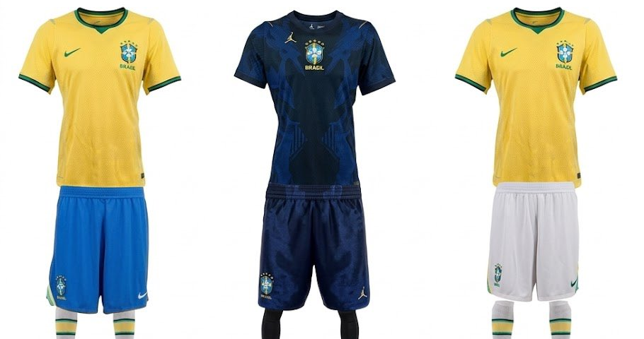 Brasil usará uniforme amarelo contra Marrocos e Escócia na Copa