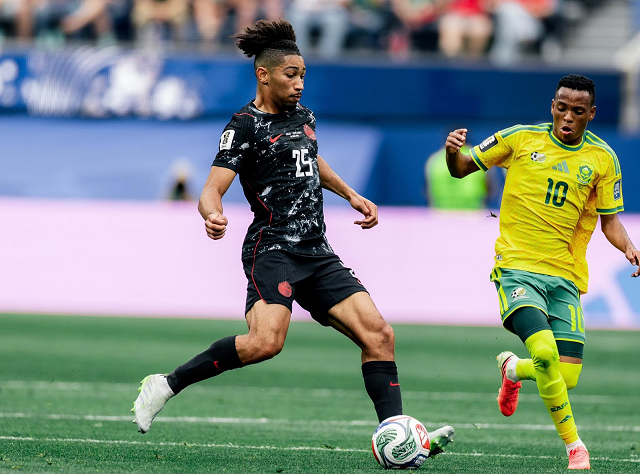 Canadá vence a África do Sul e avança às oitavas de final da Copa do Mundo