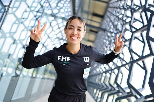 Katia Itzel será a primeira mulher a apitar na Copa do Mundo 2026