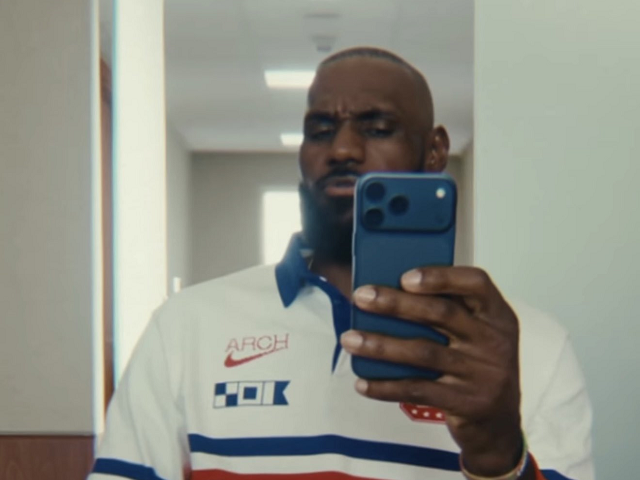 LeBron James veste camisa da seleção dos EUA e entra no clima da Copa