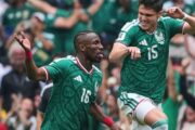 méxico vence áfrica do sul com ótima arbitragem de brasileiro