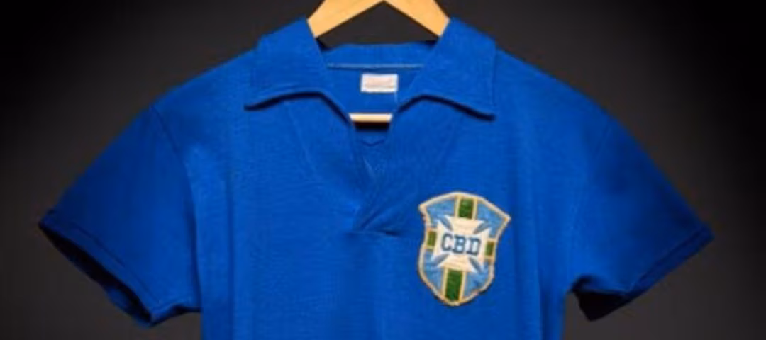 Camisa de Pelé da Final da Copa do Mundo de 1958 É Leiloda em Nova York