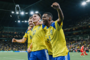 Suécia passeia contra a Tunísia e estreia com goleada na Copa do Mundo
