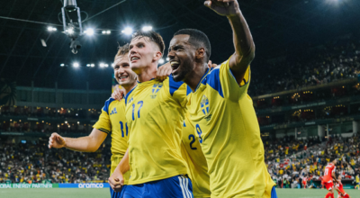 Suécia passeia contra a Tunísia e estreia com goleada na Copa do Mundo