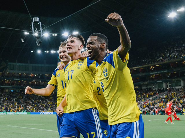 Suécia passeia contra a Tunísia e estreia com goleada na Copa do Mundo