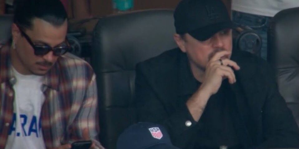 Brad Pitt, DiCaprio e Paris Hilton: jogo dos EUA consolida a ‘Copa das Celebridades’