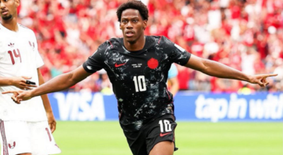 Atacante canadense marca hat-trick na Copa do Mundo de 2026