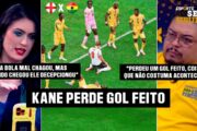INGLATERRA VACILA E GANA SEGURA O EMPATE