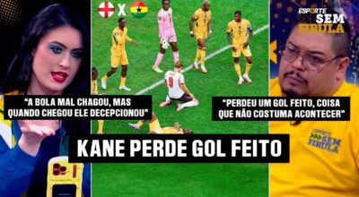 INGLATERRA VACILA E GANA SEGURA O EMPATE