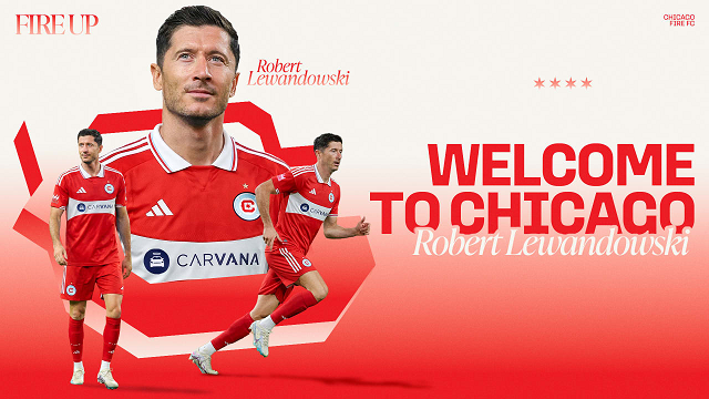 Robert Lewandowski é anunciado pelo Chicago Fire e deixa o Barcelona