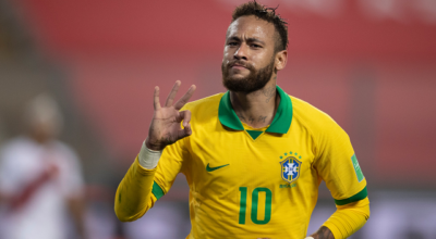 Neymar volta a treinar com o elenco da Seleção e anima comissão técnica
