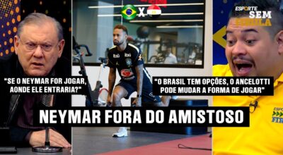 NEYMAR FORA E 5 MUDANÇAS: O NOVO TIME TITULAR DO BRASIL
