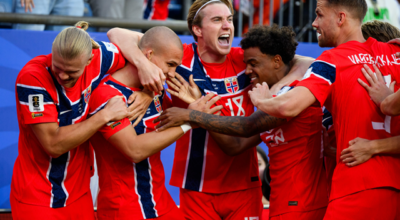 Haaland brilha com dois gols, Noruega vence o Iraque e estreia com vitória