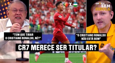 PORTUGAL JOGA MELHOR SEM CRISTIANO RONALDO?