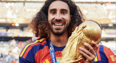 Com título da Espanha, Cucurella se junta a Enzo Fernández em marca inédita