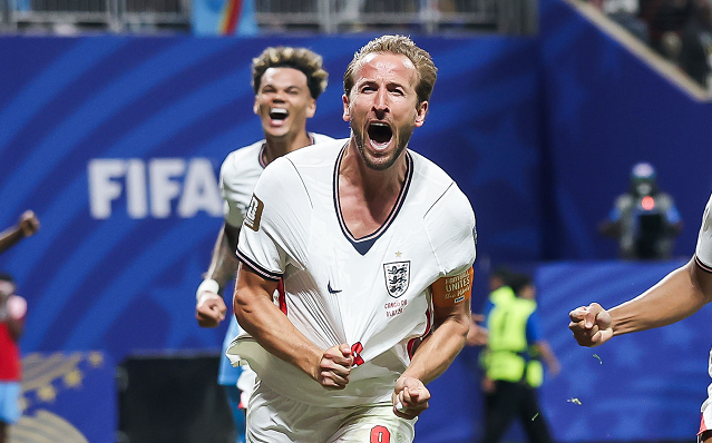 Harry Kane marca duas vezes contra RD Congo e leva Inglaterra às oitavas