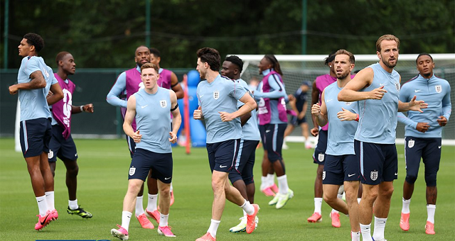 Inglaterra esconde hotel e reforça preparação para duelo contra o México