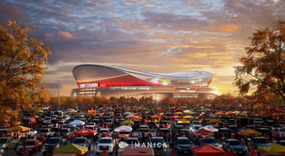 NFL: Chiefs revelam imagens do novo estádio de US$ 3 bilhões que será inaugurado em 2031