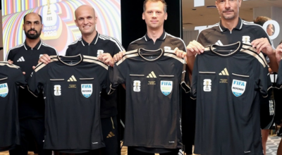 Árbitros da final usarão uniformes exclusivos criado para a decisão