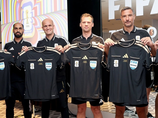 Árbitros da final usarão uniformes exclusivos criado para a decisão