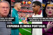 A ÚLTIMA DANÇA DE CR7 TERMINA EM DRAMA CONTRA A ESPANHA