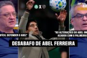 ABEL FERREIRA SOLTA O VERBO APÓS DERROTA DO PALMEIRAS PARA O ATLÉTICO