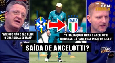 ANCELOTTI DE VOLTA PARA A ITÁLIA? O PLANO PARA TIRAR O TÉCNICO DO BRASIL!