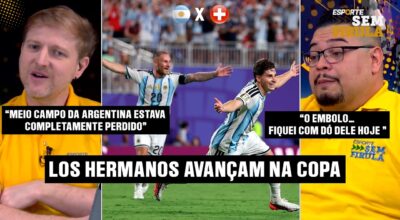 ARGENTINA MAL EM CAMPO: O ERRO QUE SALVOU A VAGA