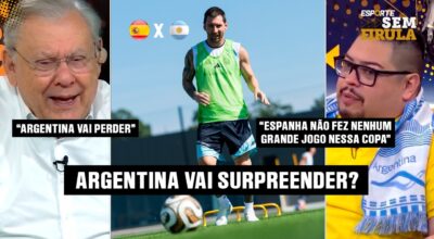 ARGENTINA NA FINAL: COMO PARAR O ATAQUE DA ESPANHA?