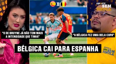 BÉLGICA SURPREENDEU, MAS NÃO FOI PÁREO PARA A ESPANH