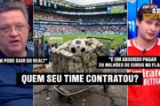 BOMBA NO MERCADO DA BOLA: REFORÇOS E NEGOCIAÇÕES ATUALIZADAS