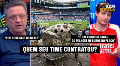 BOMBA NO MERCADO DA BOLA: REFORÇOS E NEGOCIAÇÕES ATUALIZADAS