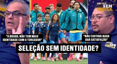 BRASIL SEM IDENTIDADE: A DIFERENÇA PARA A ARGENTINA NA VOLTA DA COPA