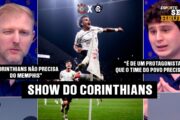 CORINTHIANS ATROPELA O REMO E GOLEIA NO BRASILEIRÃO