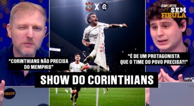 CORINTHIANS ATROPELA O REMO E GOLEIA NO BRASILEIRÃO