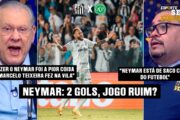 EMPATE NA VILA: NEYMAR BRILHA, MAS SANTOS TROPEÇA