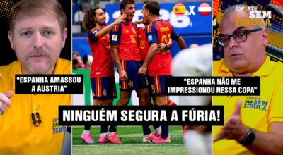 ESPANHA AVANÇA COM GOLEADA HISTÓRICA SOBRE A ÁUSTRIA