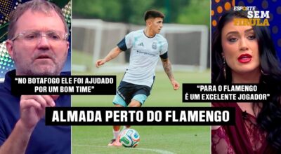 FLAMENGO NO MERCADO: ALMADA MUITO PERTO E DINHEIRO DE JOÃO GOMES