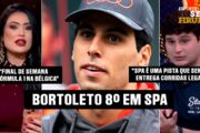 GP DA BÉLGICA: ANTONELLI É POLE E BORTOLETO LARGA EM OITAVO