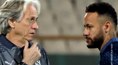 Jorge Jesus revela conversa com Neymar no Al-Hilal: “Um dia disse: ‘Tu, finish'”