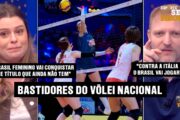 MASCULINO E FEMININO: O MOMENTO DECISIVO DO VÔLEI BRASILEIRO NAS QUADRAS