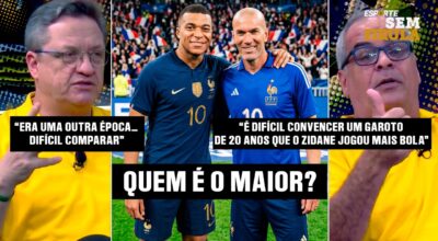 MBAPPÉ X ZIDANE: QUEM FOI MAIS DECISIVO?