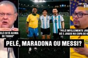 O DEBATE ETERNO: PELÉ, MARADONA OU LIONEL MESSI?