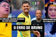 O POLÊMICO PÊNALTI DE BRUNO GUIMARÃES CONTRA A NORUEGA