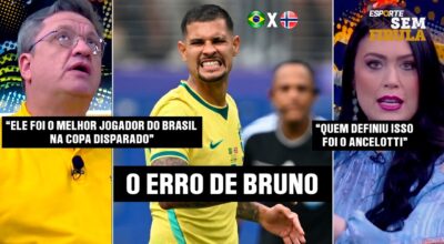 O POLÊMICO PÊNALTI DE BRUNO GUIMARÃES CONTRA A NORUEGA